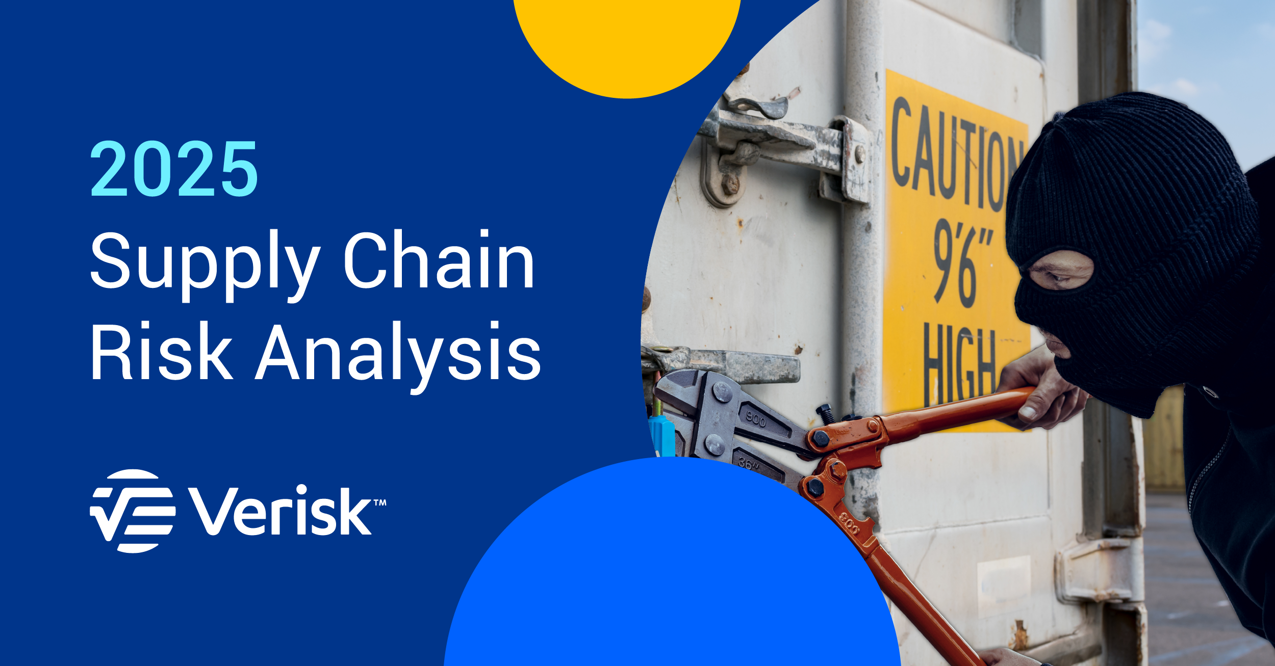 CargoNet 2025 Supply Chain Risk Trends Analysis graphic