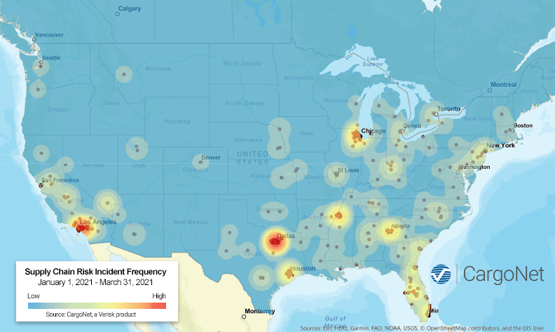 2021 Q1 Heat Map